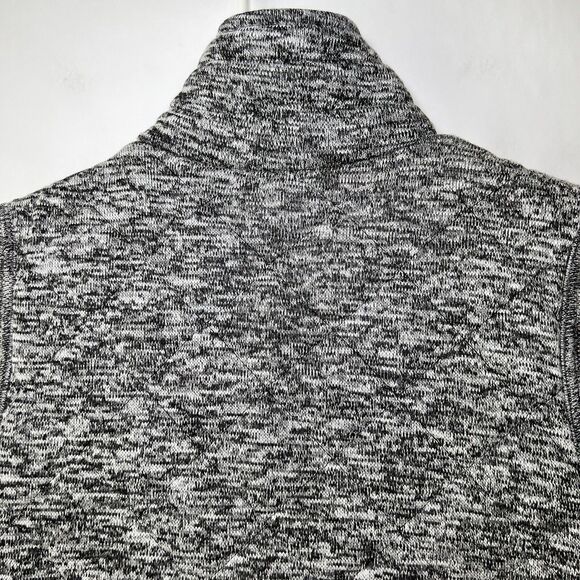 Indiana Hoosiers Gameday Couture Full Zip Quilted Vest Women Size Large Gray EUC - Picture 11 of 12